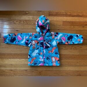 Patagonia fleece hoody 3T